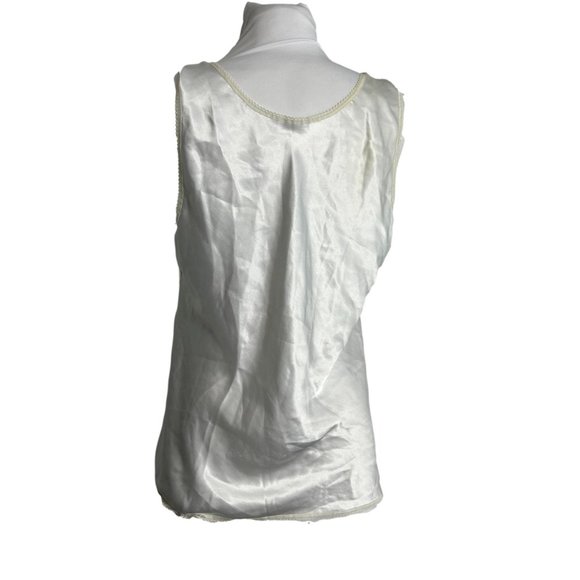 Vintage Maidenform Size 38 Something Suitable Tank Camisole Lace White - Picture 2 of 10